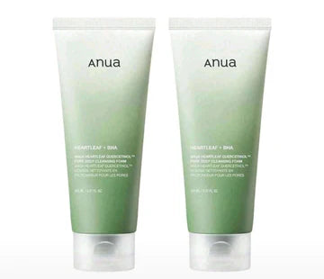 Anua 2pcs Facial Cleanser